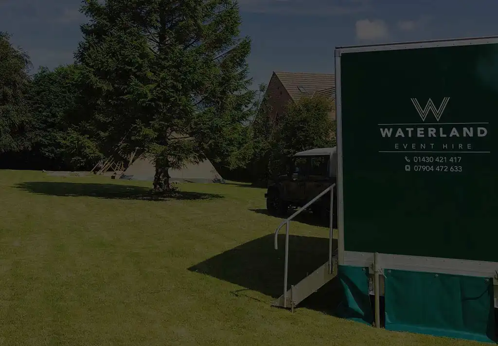 Waterland: portable toilet hire, toilet trailer hire, septic tank emptying, drain unblocking, refrigerated trailer hire & freezer trailer hire in Hull & East Yorkshire